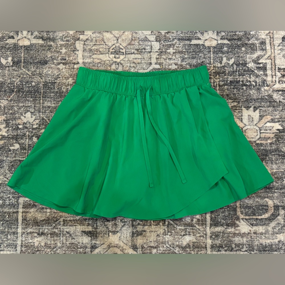 Mondetta Emerald Green Elastic Waist Skort Women’s Size Small